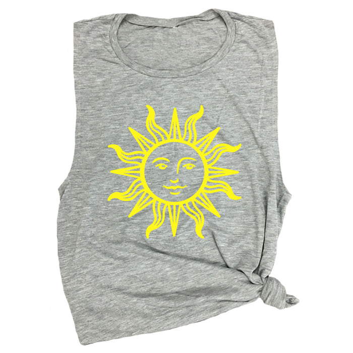 Retro Sun Muscle Tee