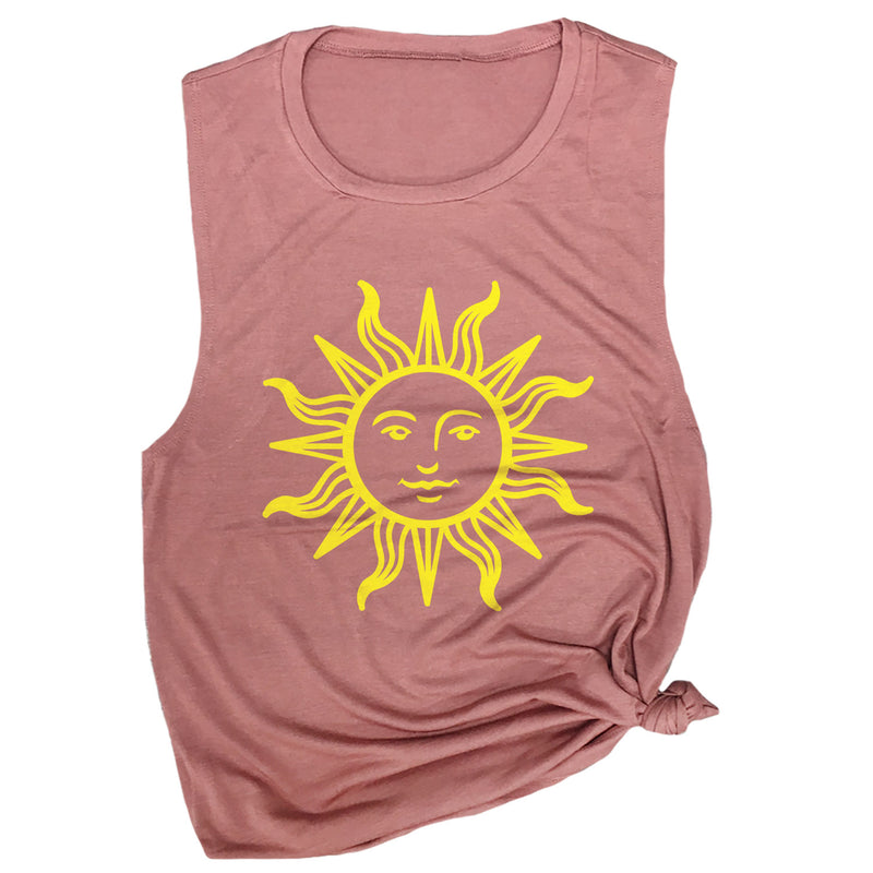 Retro Sun Muscle Tee