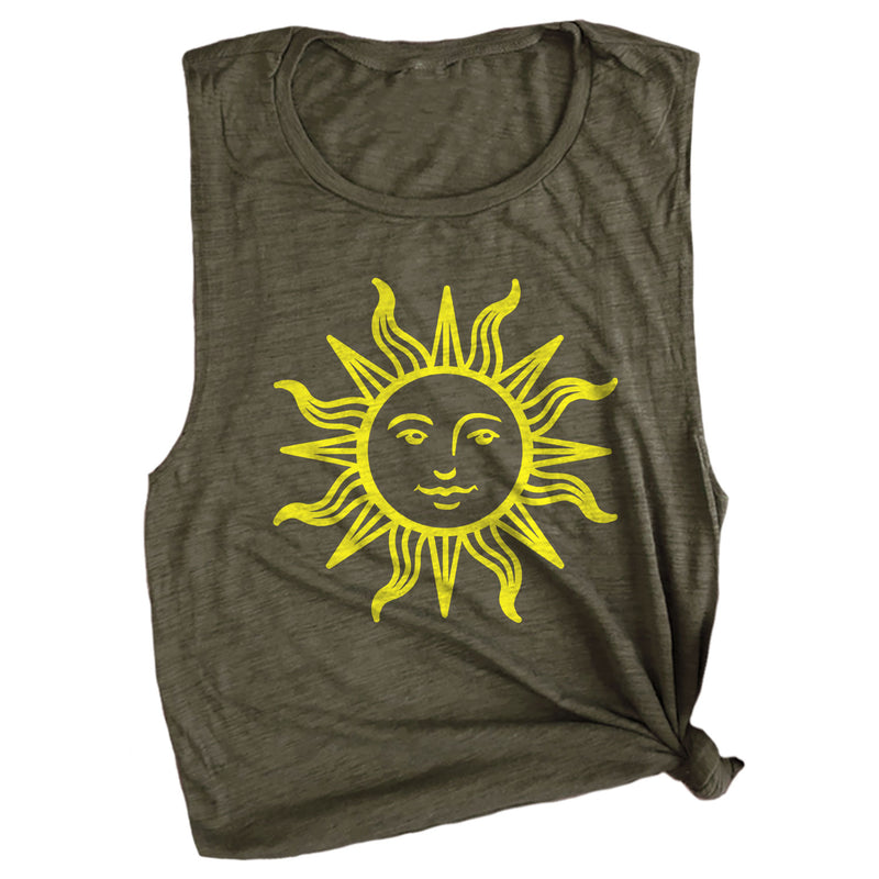 Retro Sun Muscle Tee