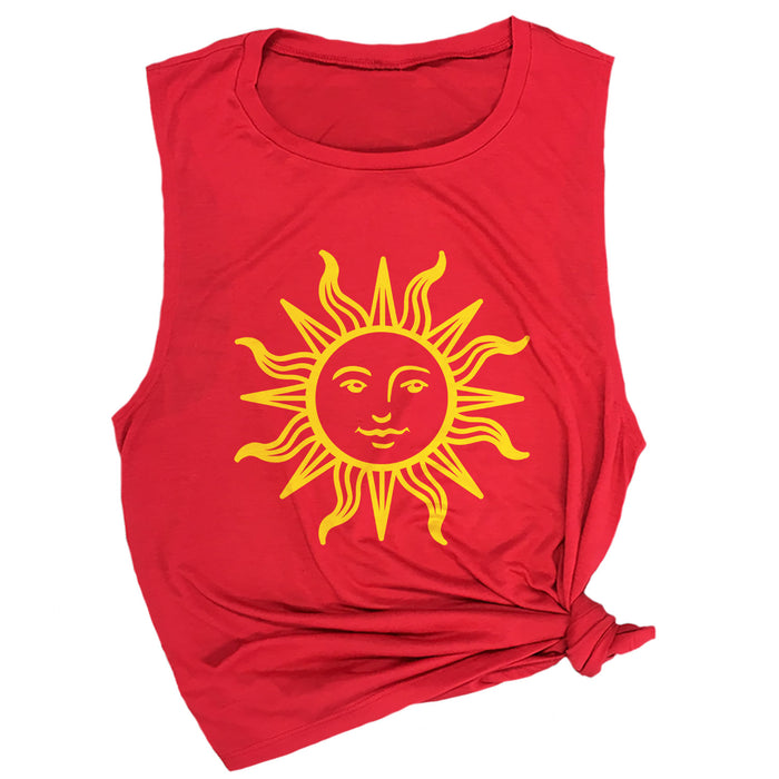 Retro Sun Muscle Tee