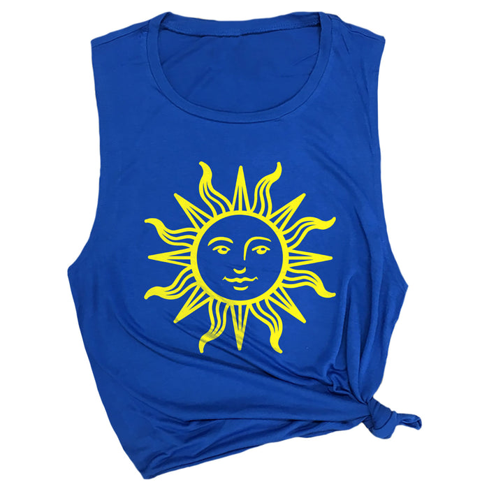 Retro Sun Muscle Tee