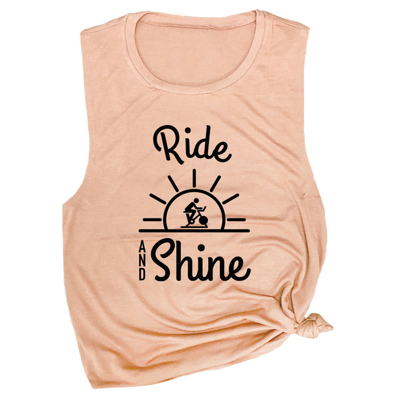 Ride & Shine Muscle Tee