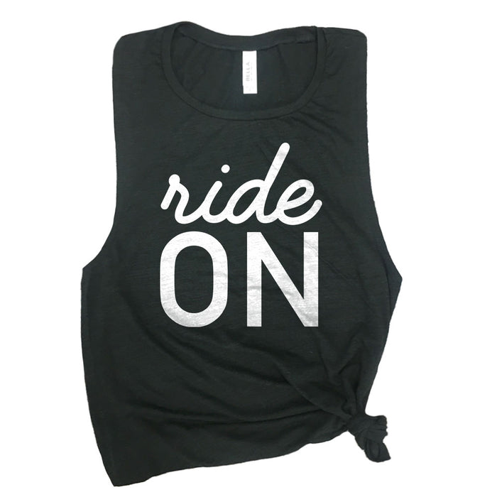 Ride On Muscle Tee