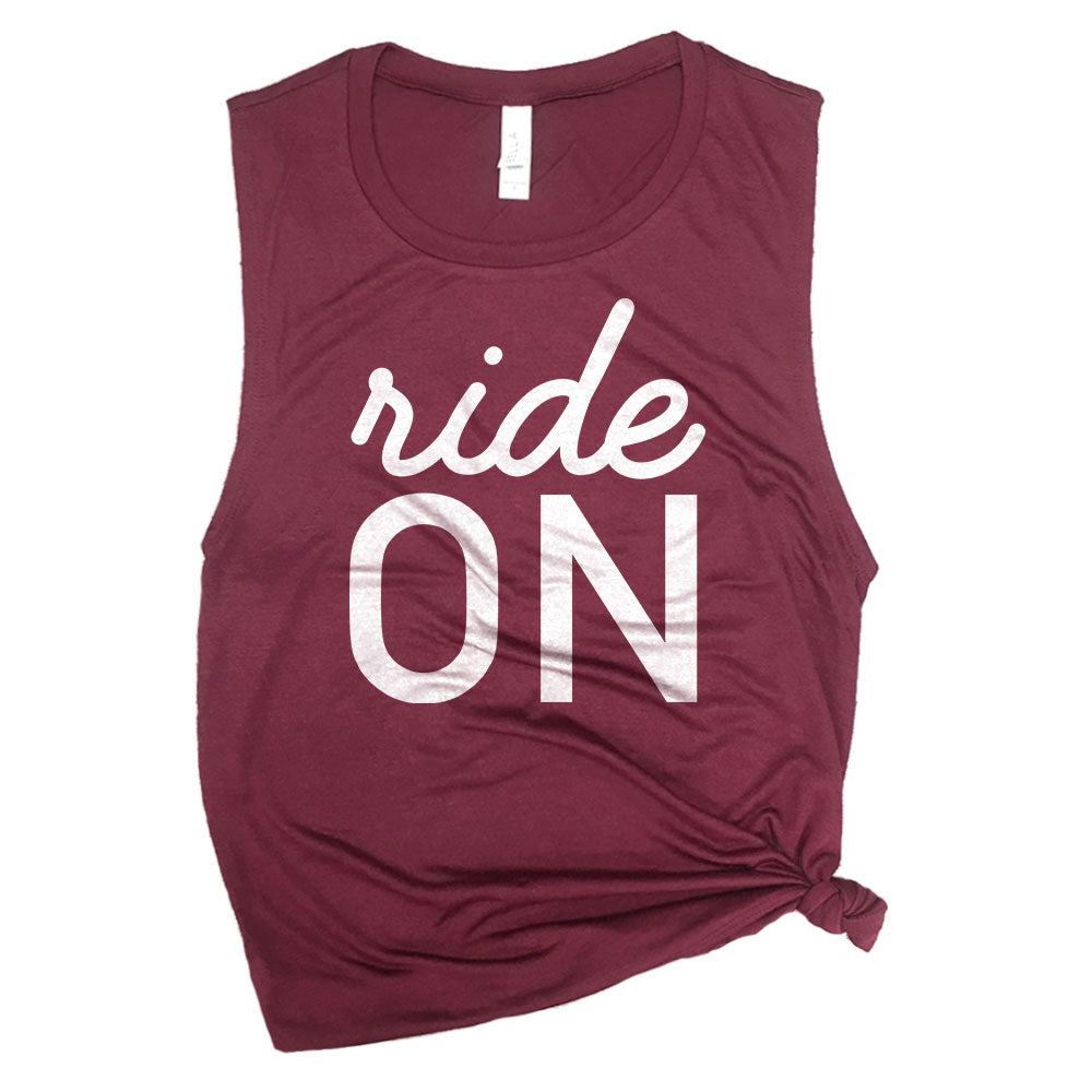 Ride On Muscle Tee