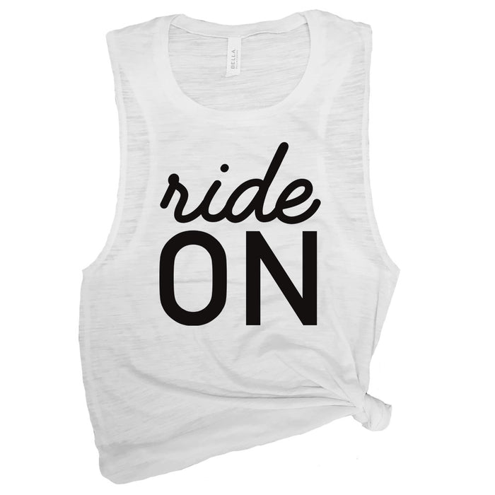 Ride On Muscle Tee
