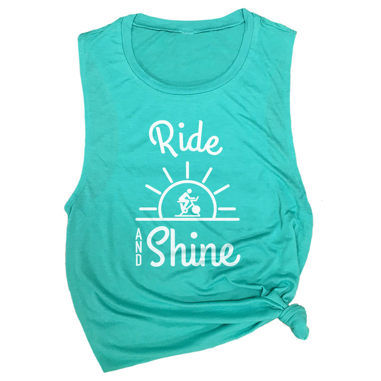 Ride & Shine Muscle Tee