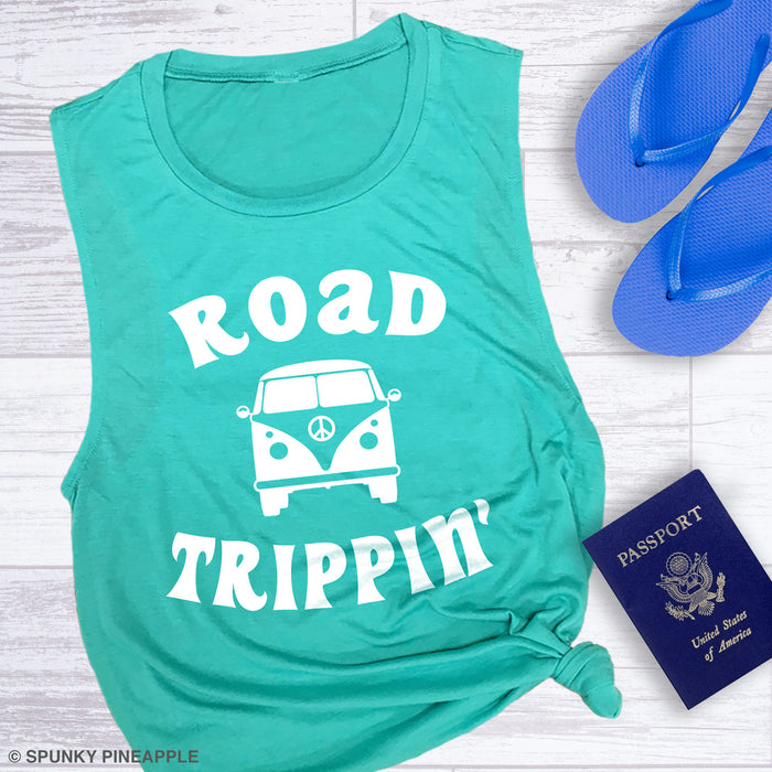 Road Trippin' Muscle Tee