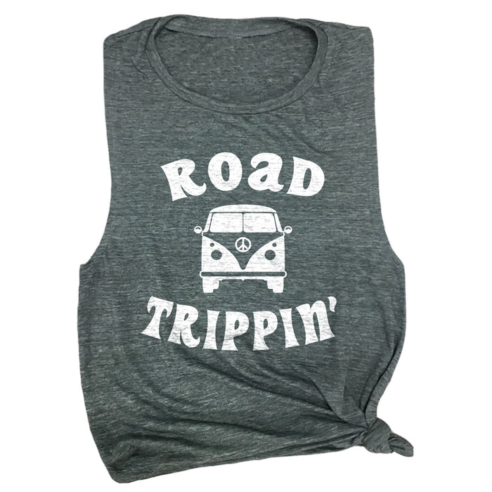 Road Trippin' Muscle Tee