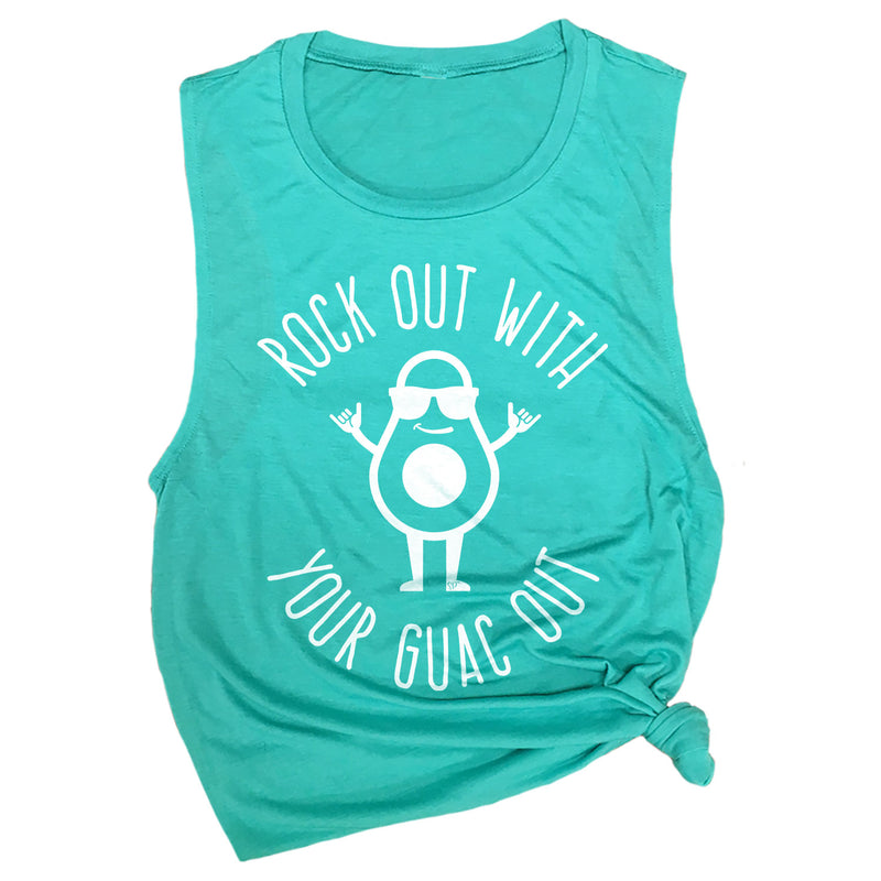 Rock Out with Your Guac Out Muscle Tee