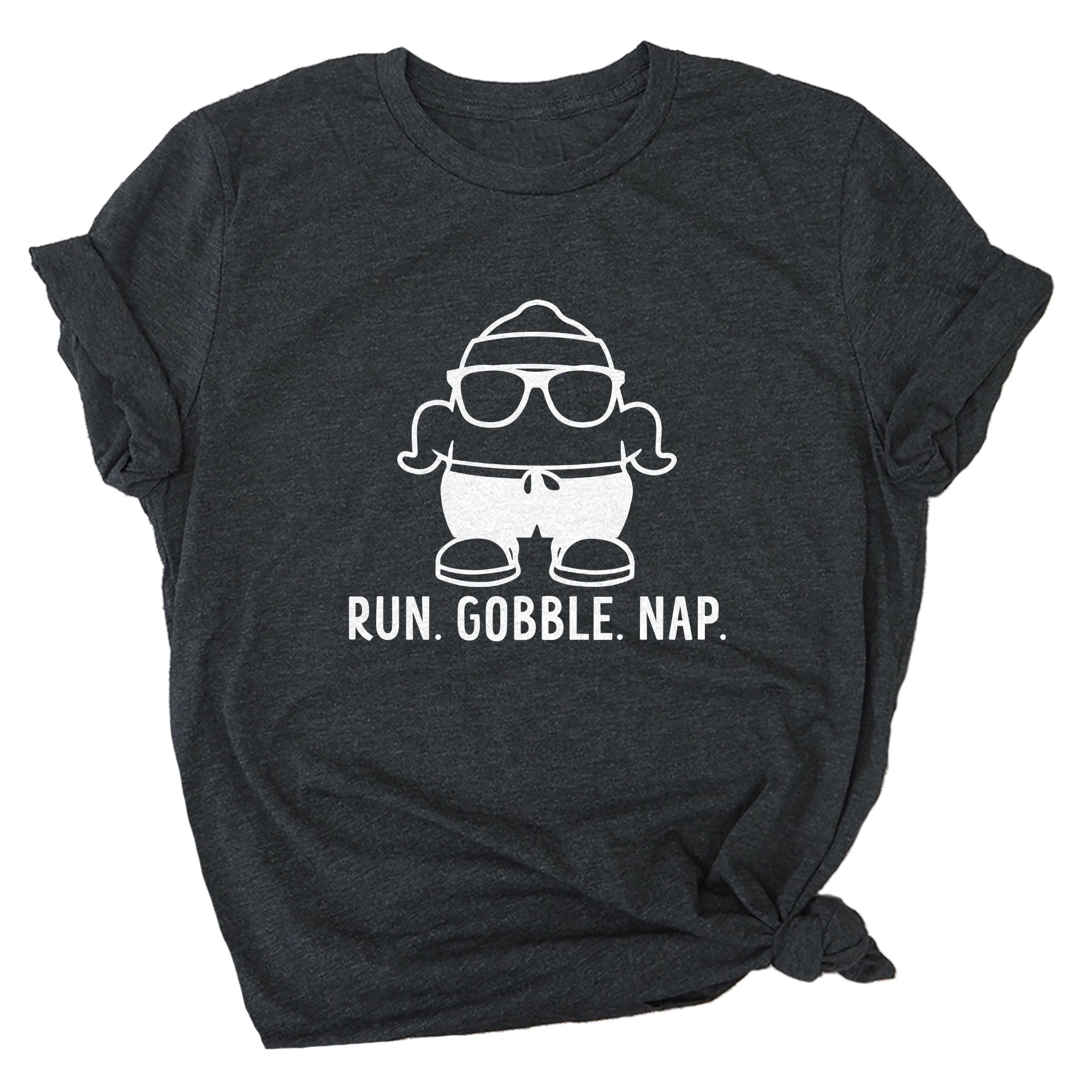 Run. Gobble. Nap. Premium Unisex T-Shirt