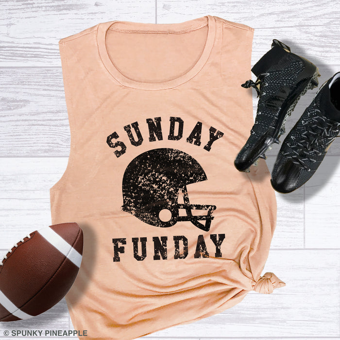 Sunday Funday Football Tees for Women