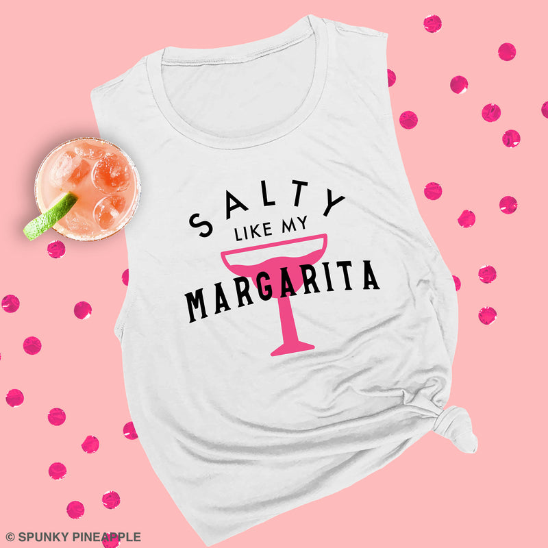 Salty Like My Margarita Muscle Tee