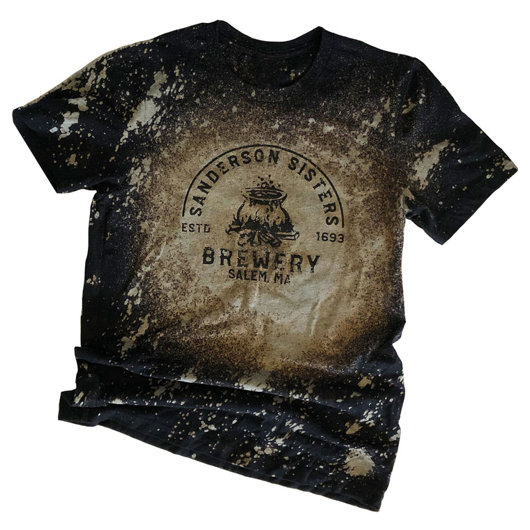 Sanderson Sisters Brewery Bleached Unisex T-Shirt