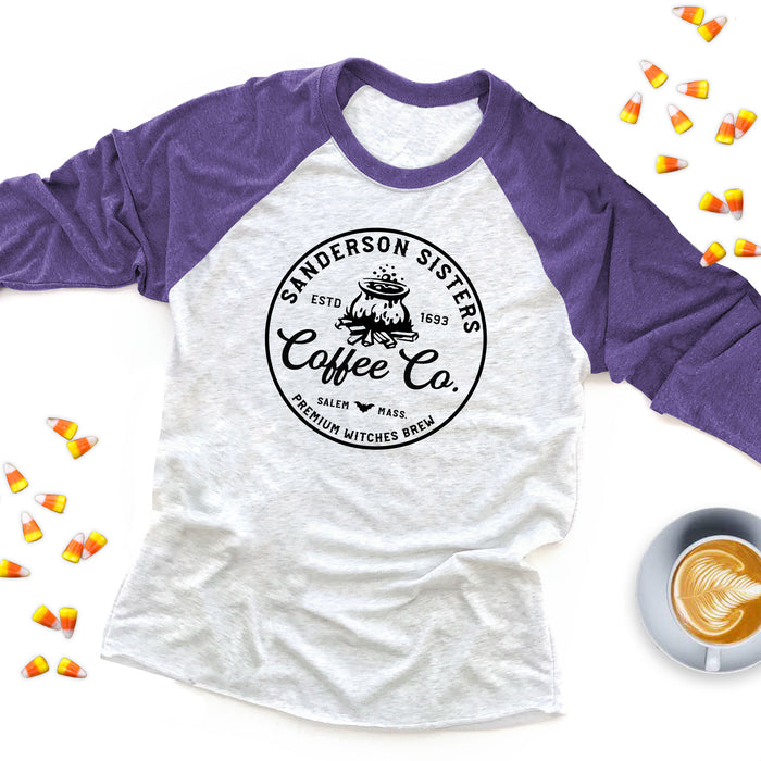 Sanderson Sisters Coffee Co. Raglan Tee