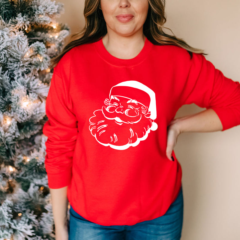 Santa Face Sweatshirt