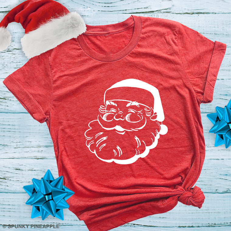 Santa Face Premium Unisex T-Shirt