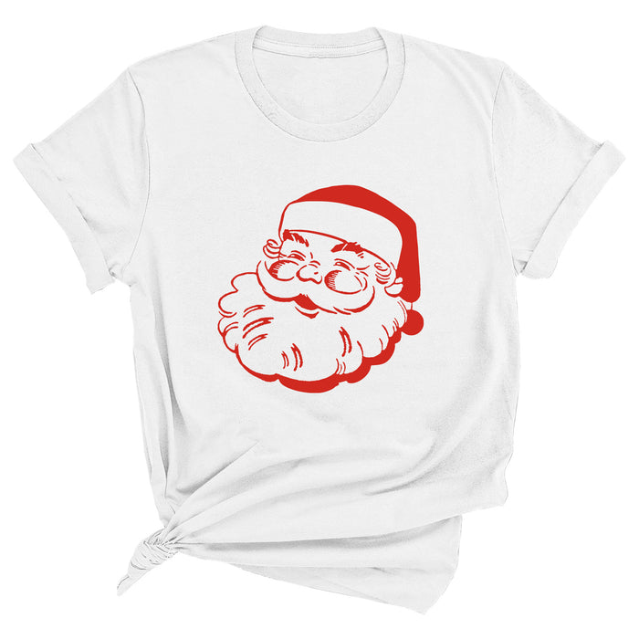 Santa Face Premium Unisex T-Shirt