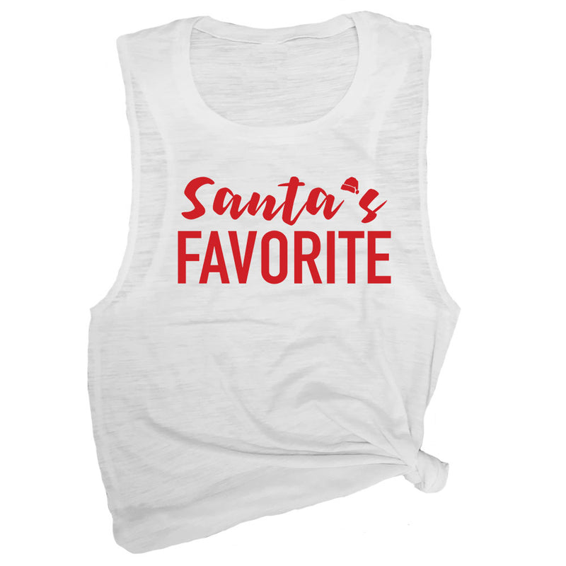 Santa's Favorite Muscle Tee