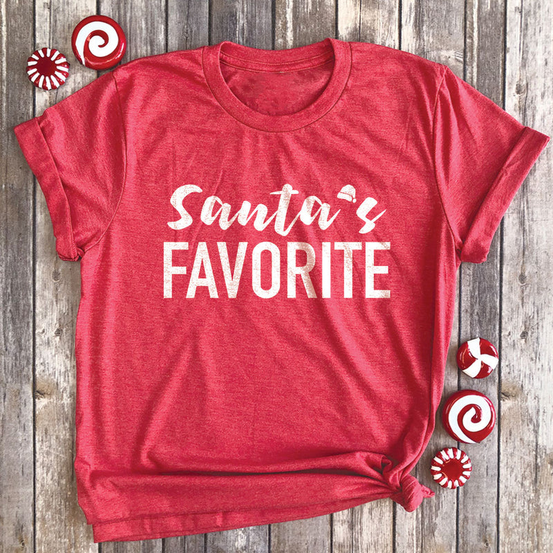 Santa's Favorite Premium Unisex T-Shirt