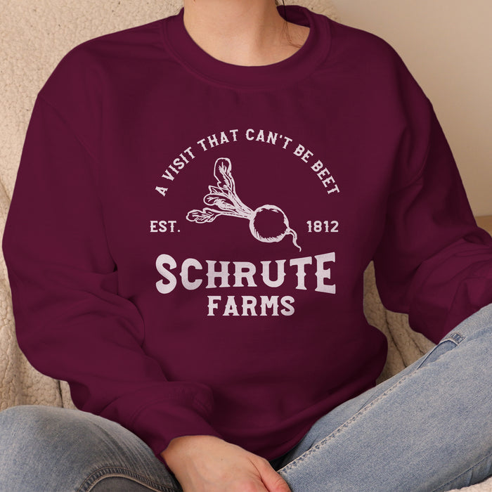 A Visit that Can't be Beet Schrute Farms Est. 1812 Sweatshirt