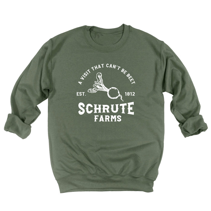 A Visit that Can't be Beet Schrute Farms Est. 1812 Sweatshirt