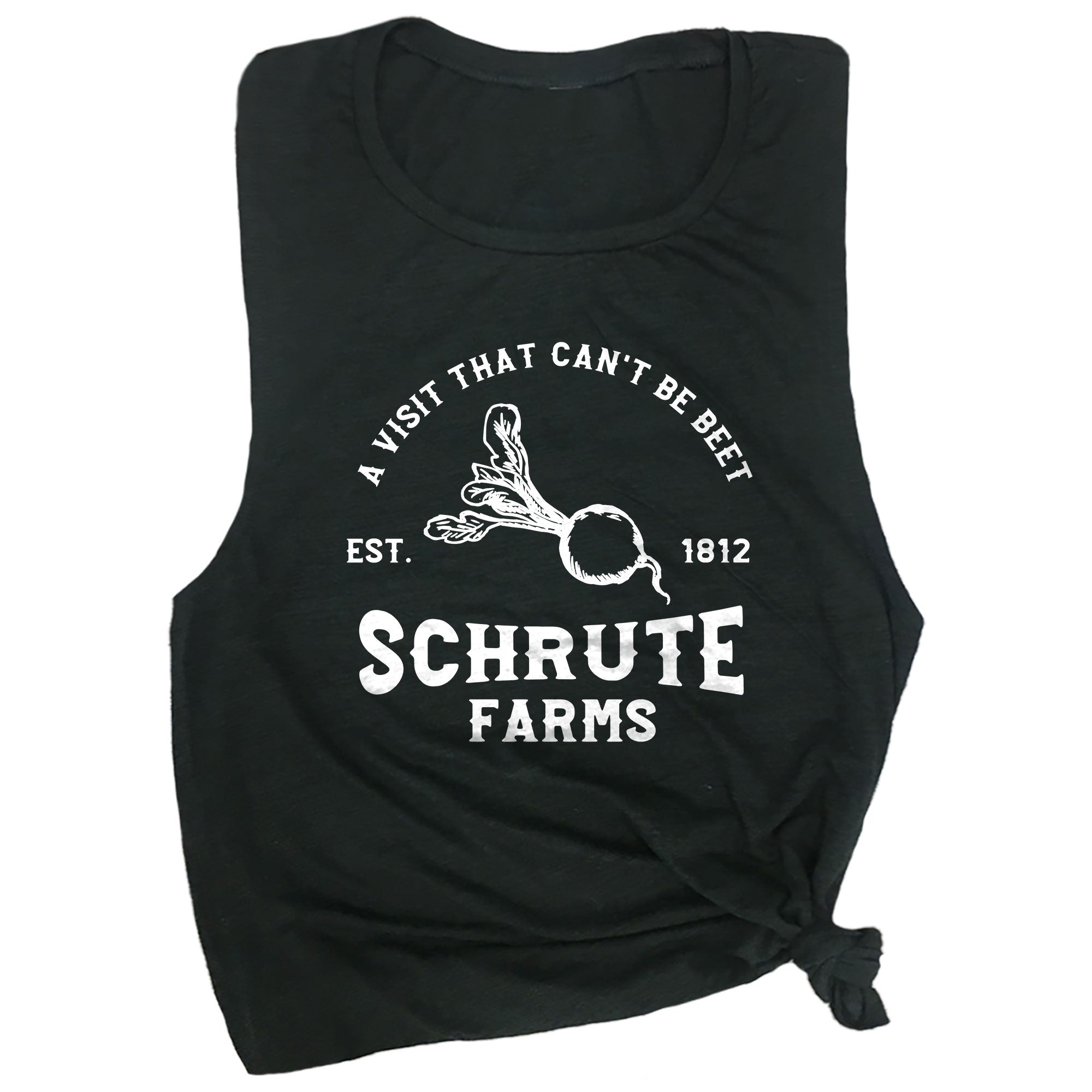 A Visit That Can't Be Beet Schrute Farms Est. 1812 Muscle Tee