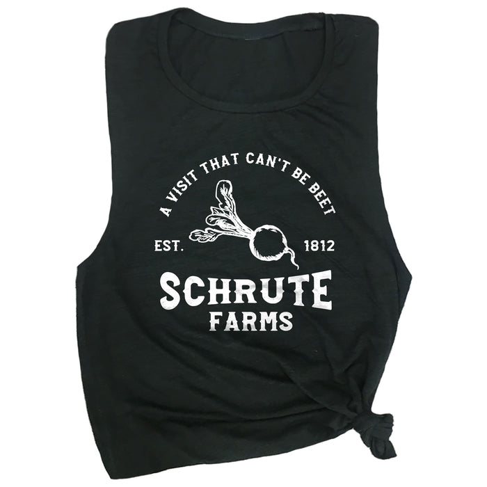 A Visit That Can't Be Beet Schrute Farms Est. 1812 Muscle Tee