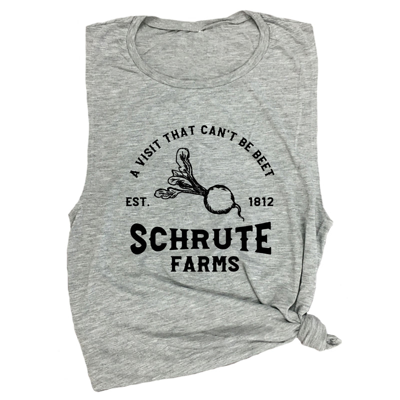 A Visit That Can't Be Beet Schrute Farms Est. 1812 Muscle Tee