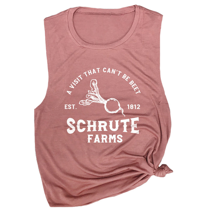 A Visit That Can't Be Beet Schrute Farms Est. 1812 Muscle Tee