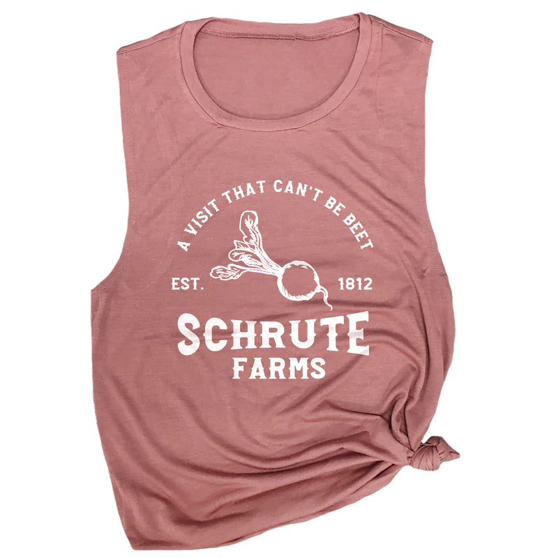 A Visit That Can't Be Beet Schrute Farms Est. 1812 Muscle Tee