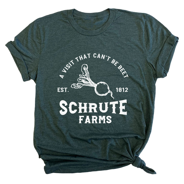 A Visit that Can't Be Beet Schrute Farms Est. 1812 Premium Unisex T-Shirt