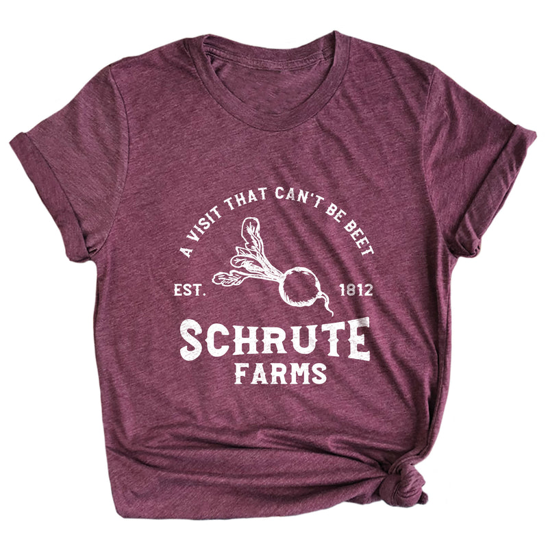 A Visit that Can't Be Beet Schrute Farms Est. 1812 Premium Unisex T-Shirt