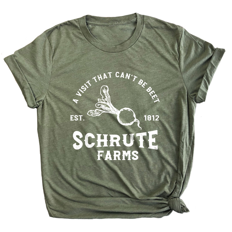 A Visit that Can't Be Beet Schrute Farms Est. 1812 Premium Unisex T-Shirt