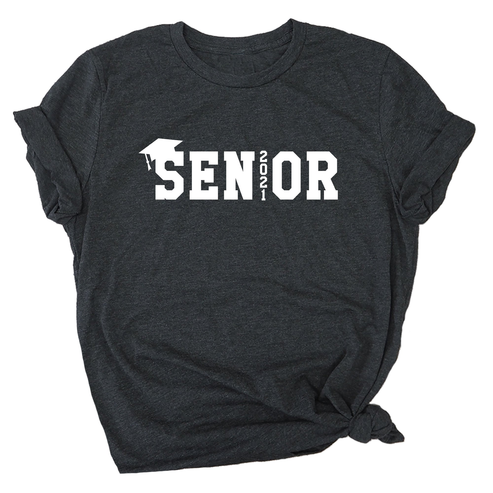 Senior 2021 (w/ Cap) Premium Unisex T-Shirt