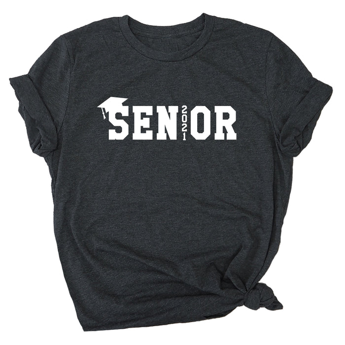 Senior 2021 (w/ Cap) Premium Unisex T-Shirt