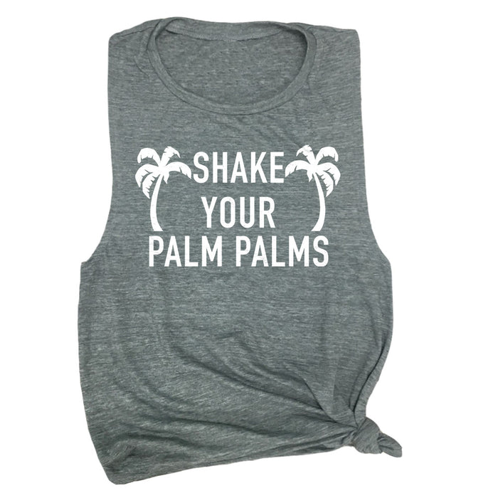 Shake Your Palm Palms Muscle Tee