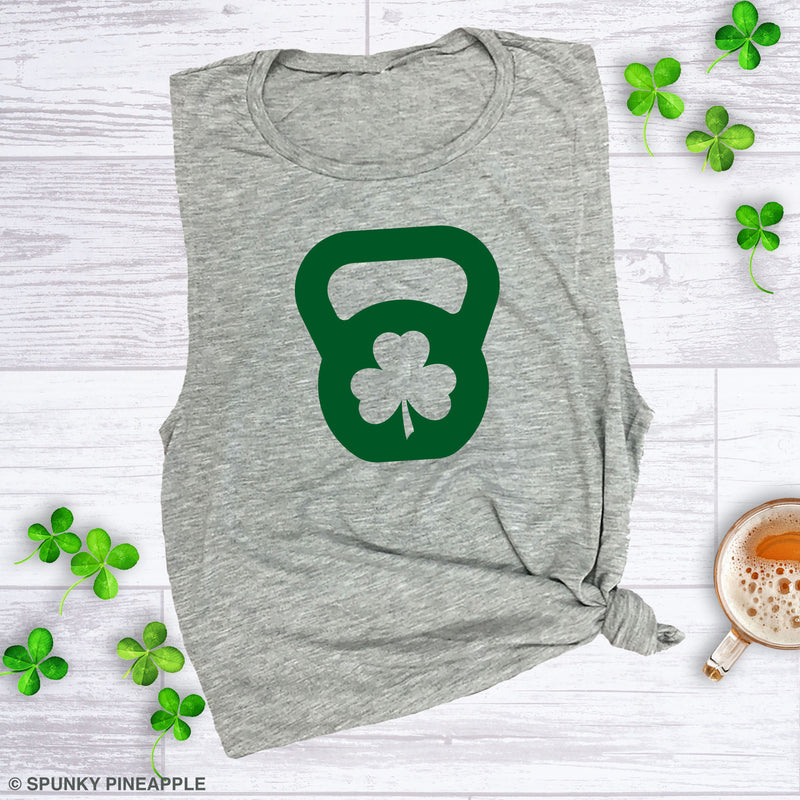 Shamrock Kettlebell Muscle Tee