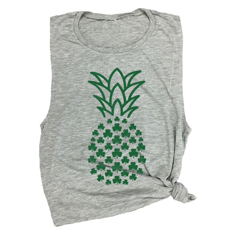 Shamrock Pineapple Muscle Tee