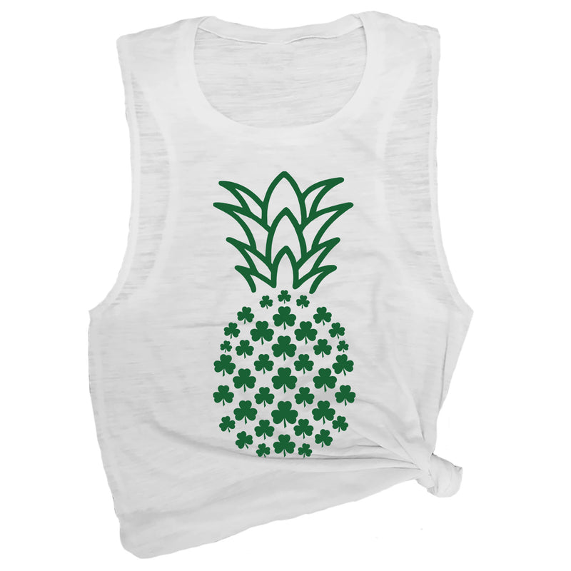 Shamrock Pineapple Muscle Tee