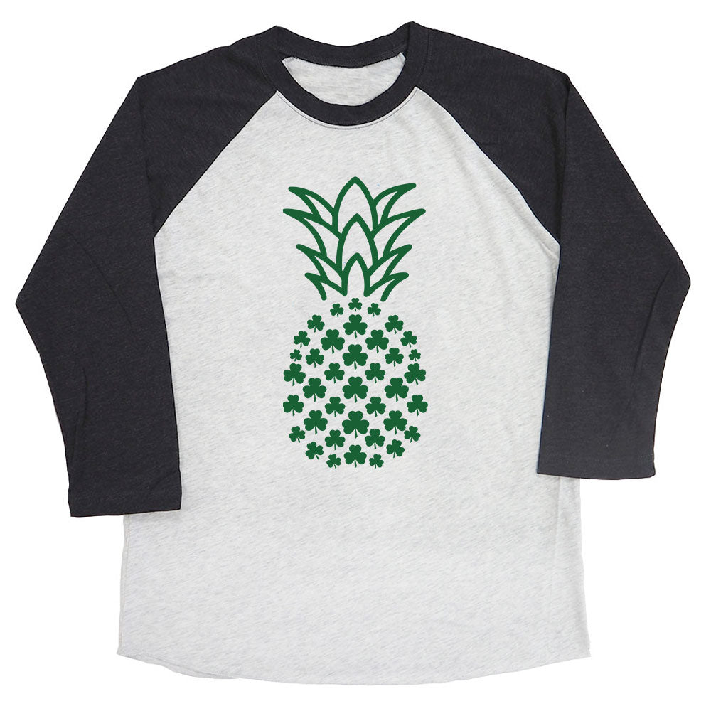 Shamrock Pineapple Raglan Tee