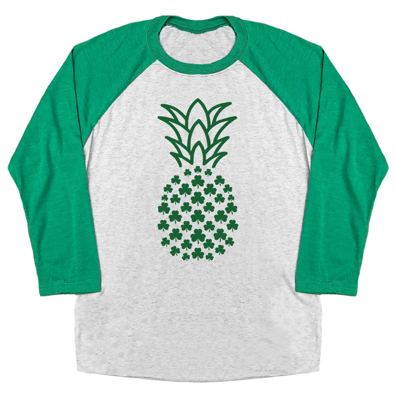 Shamrock Pineapple Raglan Tee