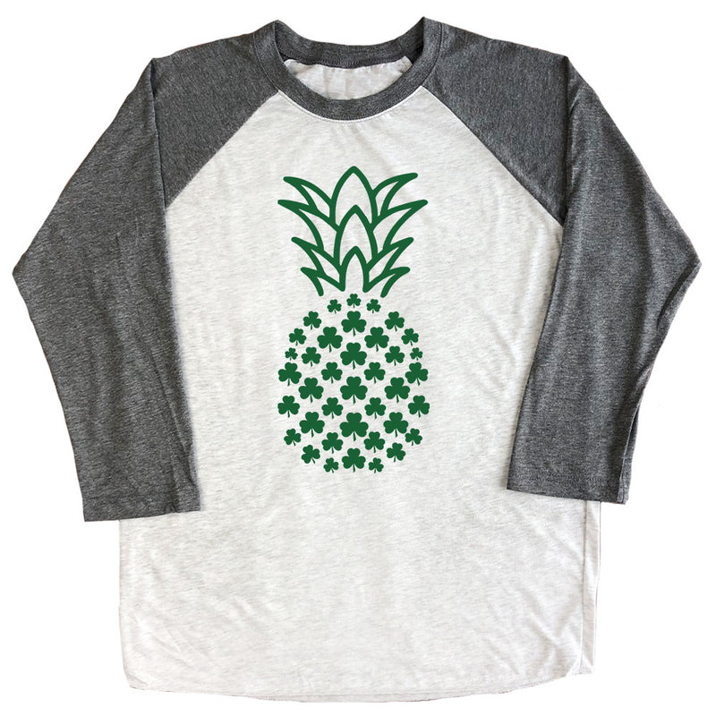 Shamrock Pineapple Raglan Tee