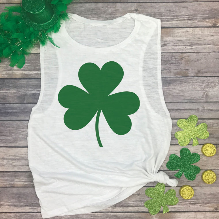 Shamrock Muscle Tee