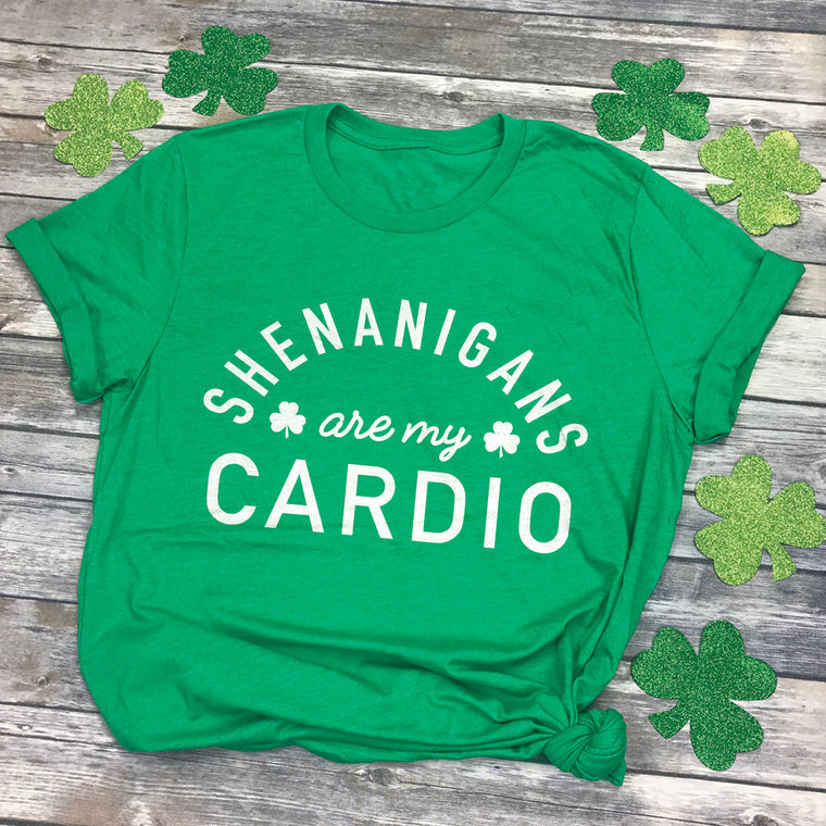 Shenanigans are My Cardio Premium Unisex T-Shirt