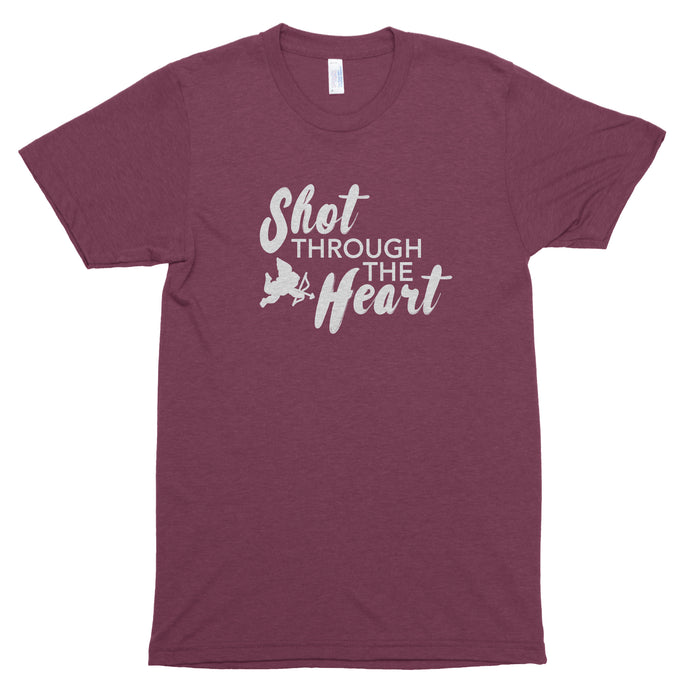 Shot Through the Heart Premium Unisex T-Shirt