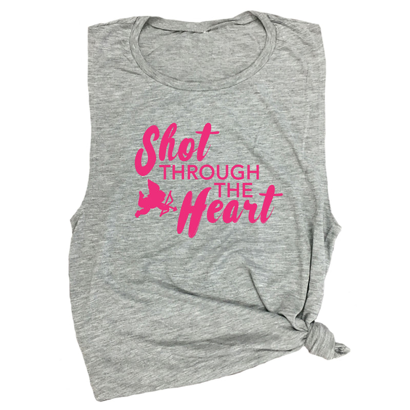 Shot Through the Heart Muscle Tee