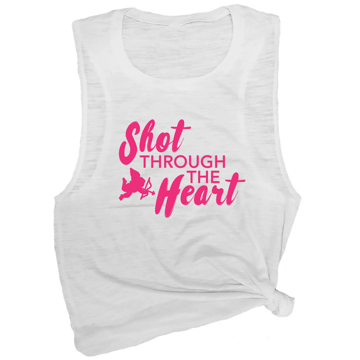 Shot Through the Heart Muscle Tee