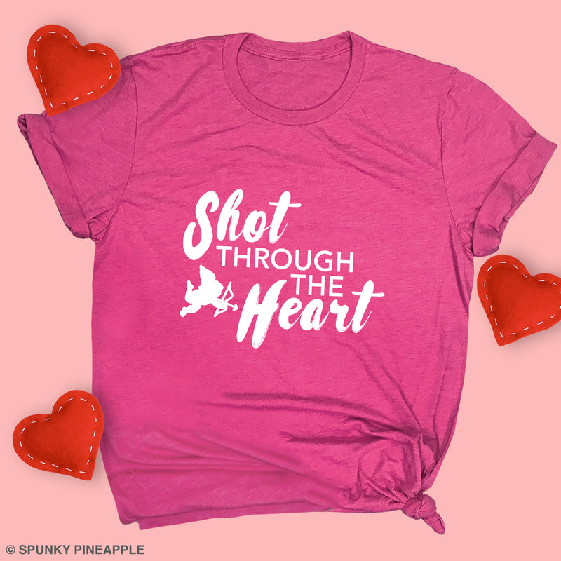 Shot Through the Heart Premium Unisex T-Shirt