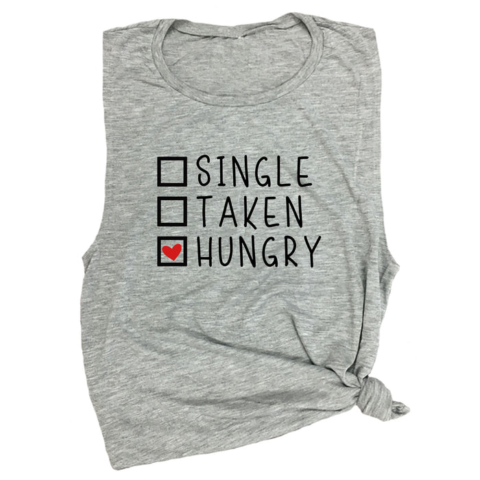 Single / Taken / Hungry Muscle Tee