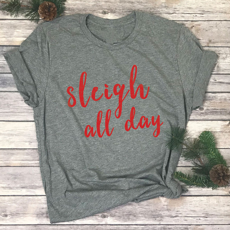 Sleigh All Day Premium Unisex T-Shirt